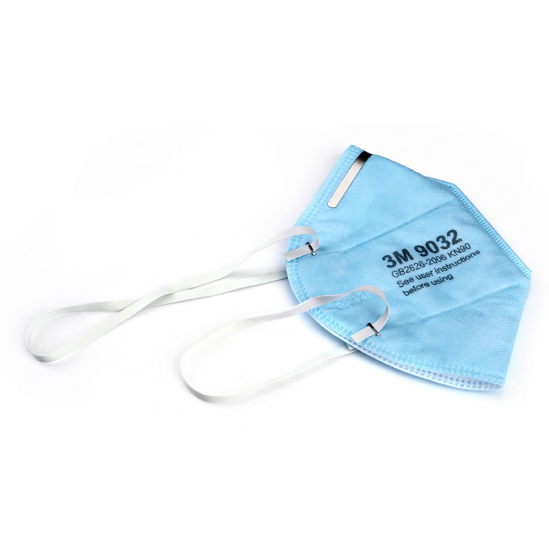 3m9032防尘透气口罩防雾霾pm2.5口罩kn90一次性女男防晒防护口罩