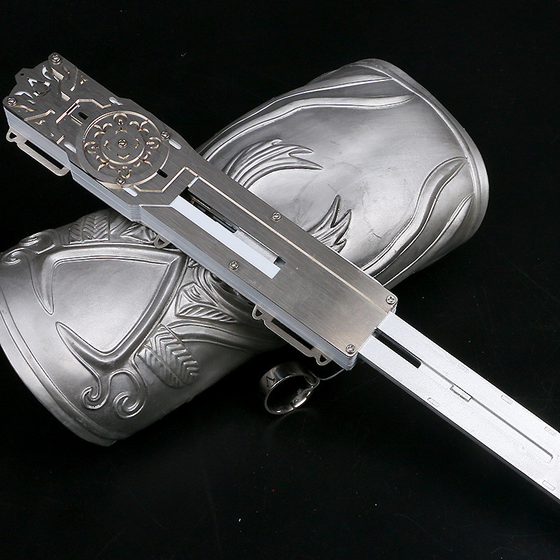 定做刺客信条3cosplay道具艾吉奥佛罗伦萨单线控三段袖剑