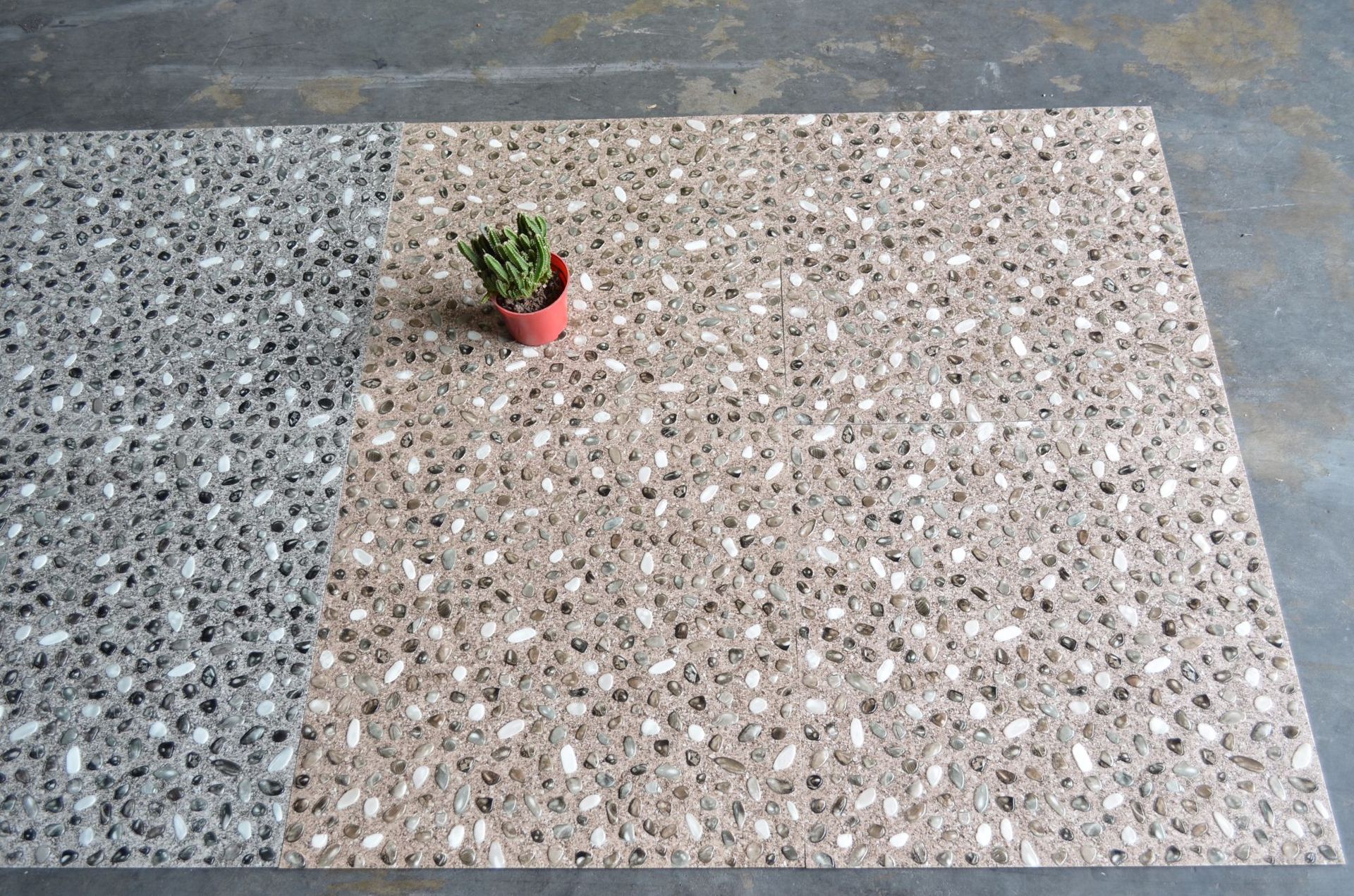 pvc鹅卵石纹 对花钢板纹 静音阻燃防滑 3.0mm pvc弹性塑胶地板