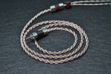 litz冷冻单晶铜银混合se846 黑黄鹂 JVC耳机4.4平衡升级线