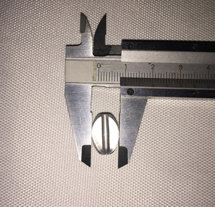 10x15mm光面椭圆橄榄玻璃珠散珠diy饰品配件来样来图加工厂家