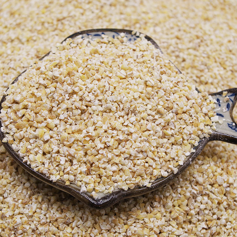 青藏高原特产白青稞渣子碎青稞青稞糁煮干饭500g部分地区5斤包邮