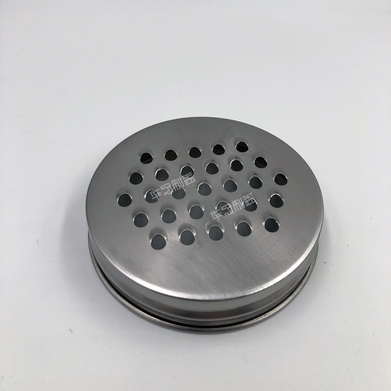 厂家批发创意梅森罐瓶盖 304不锈钢蔬菜抛丝盖