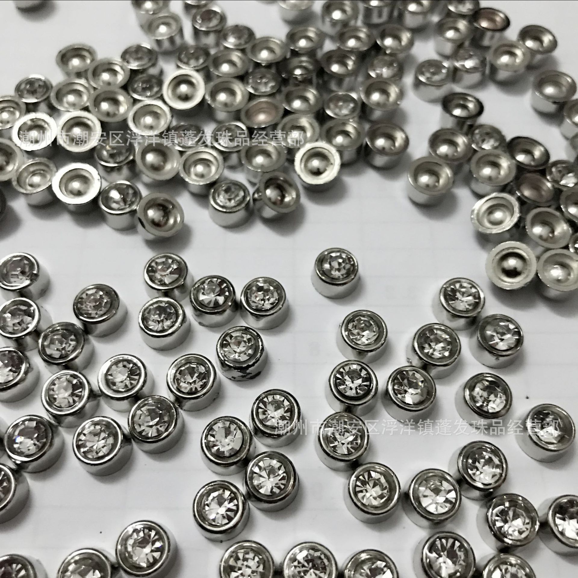 水桶钻元宝点钻碗钻塑料abs底座水钻全自动机器打钉钻无孔打钉珠