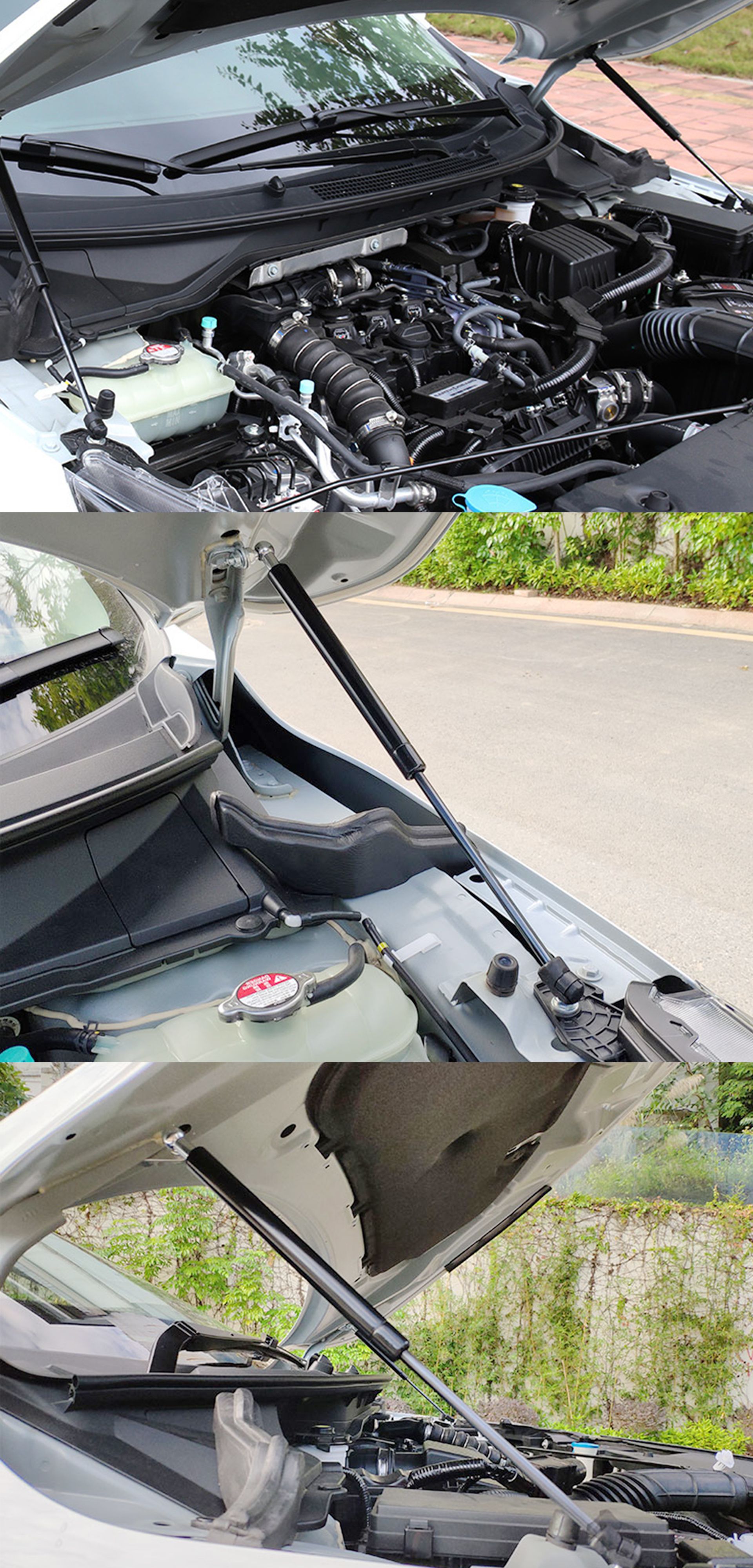 2019款凌派改装引擎盖液压杆 前盖液压支撑杆 气撑杆 机盖气弹簧