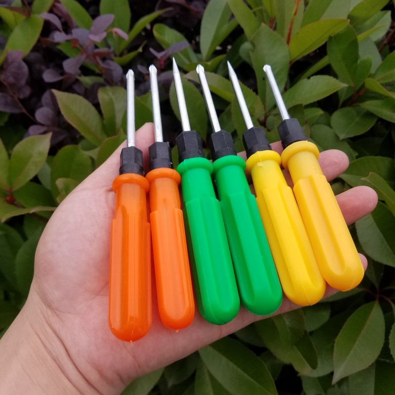 多用十字梅花螺丝刀起子尖头锥子钓箱配件安装工具刀自卫口袋锥起