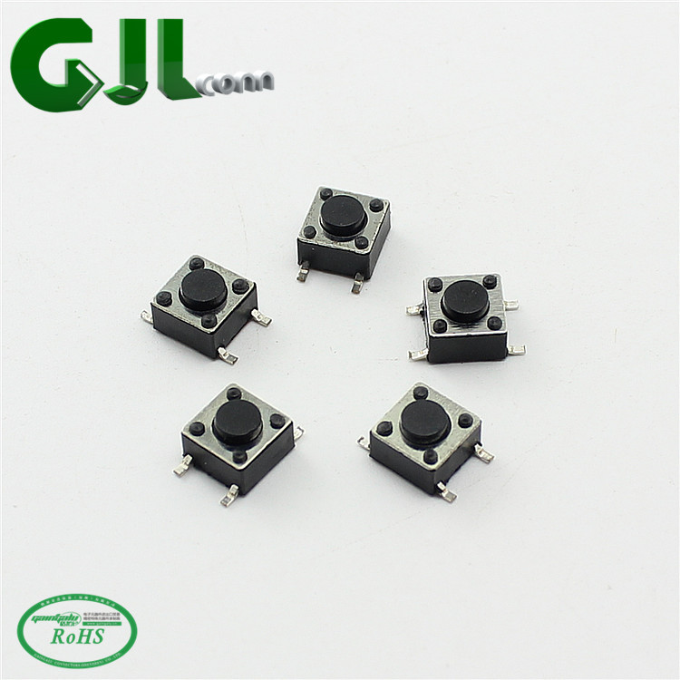 3mm四脚按键/微动开关 4脚按钮开关