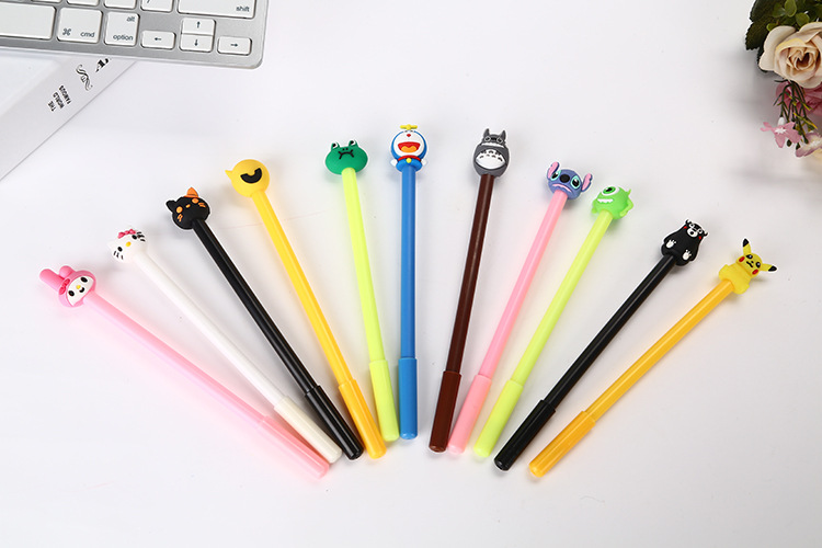 厂家供应中性笔笔帽 可加工定制卡通造型笔配件 pvc材质笔帽批发