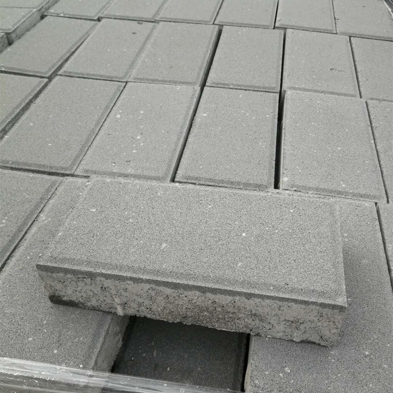 混凝土荷兰砖彩色面包砖 景观园林路面砖彩色硅砂透水砖 人行道砖