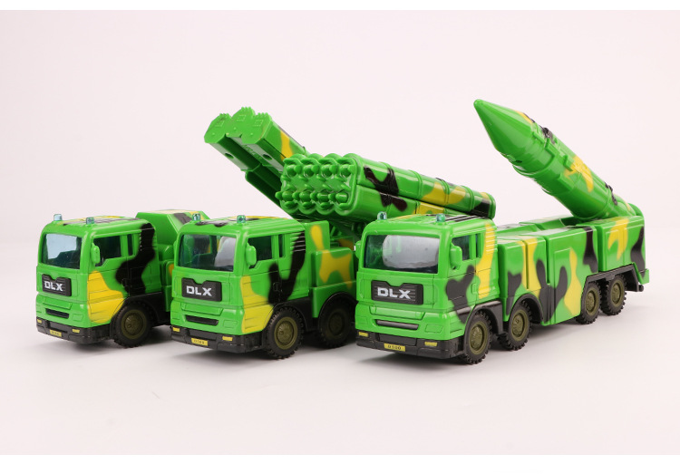 儿童塑料玩具仿真车消防军事工程玩具套装滑行小汽车模型701 盒