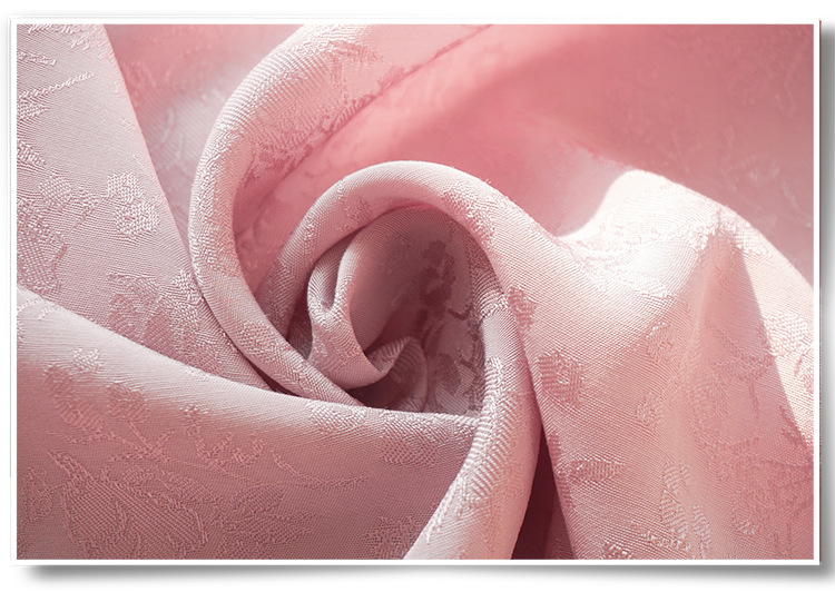 人丝人棉 黏胶viscose光泽人造丝提花暗纹花朵连衣裙汉服旗袍布料