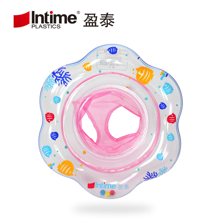 Factory Wholesale Swimming Ring Baby Swimming Pedestal Ring Environmental Protection PVC Inflatable Thickened Swimming Life Buoy Waist Ring