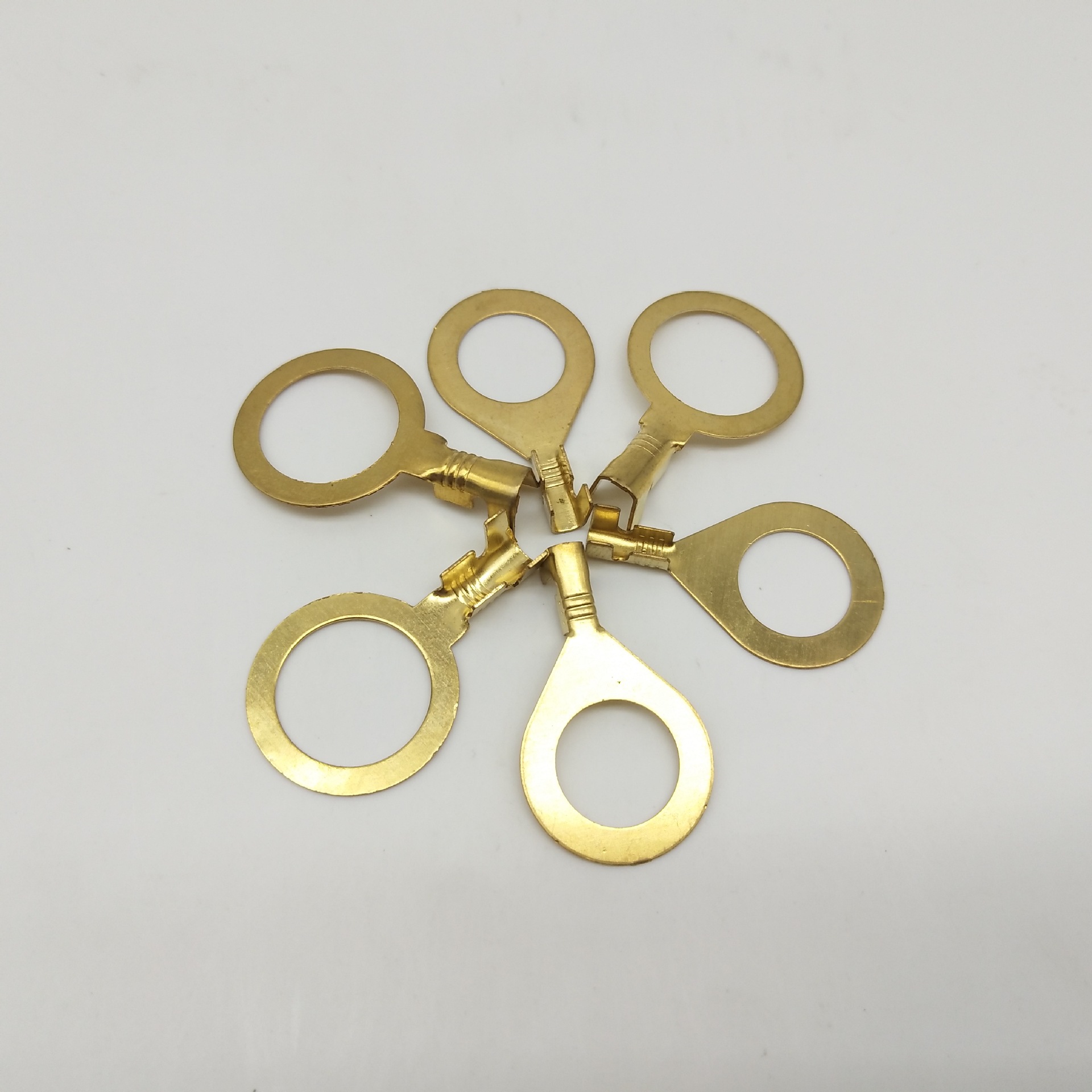 灯饰配件 连接件 铜线耳o型线耳链接连接件 铜制品 m4-12