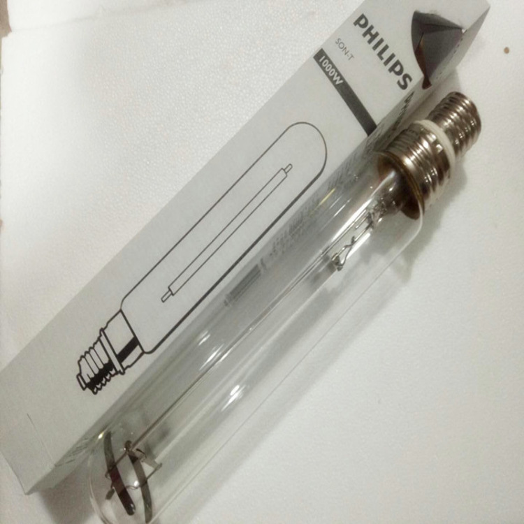 飞利浦高压钠灯管son-t1000w大功率高压钠灯泡黄光 e40口