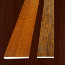 厂家竹木纤维板集成护墙板配套装饰线 发泡平板线条