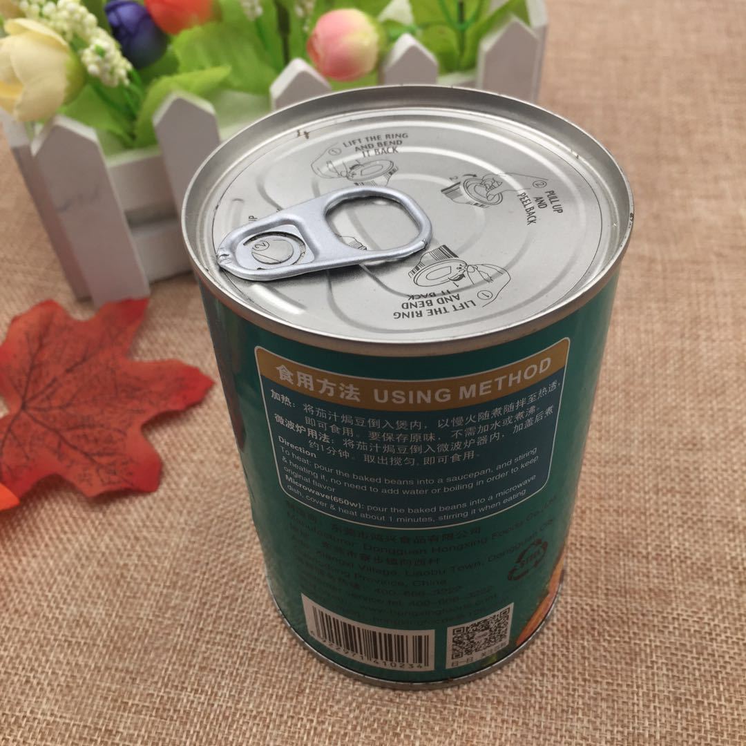 茄汁焗豆罐头415g 正品百利牌 茄汁黄豆罐头 西式早餐意大利面用