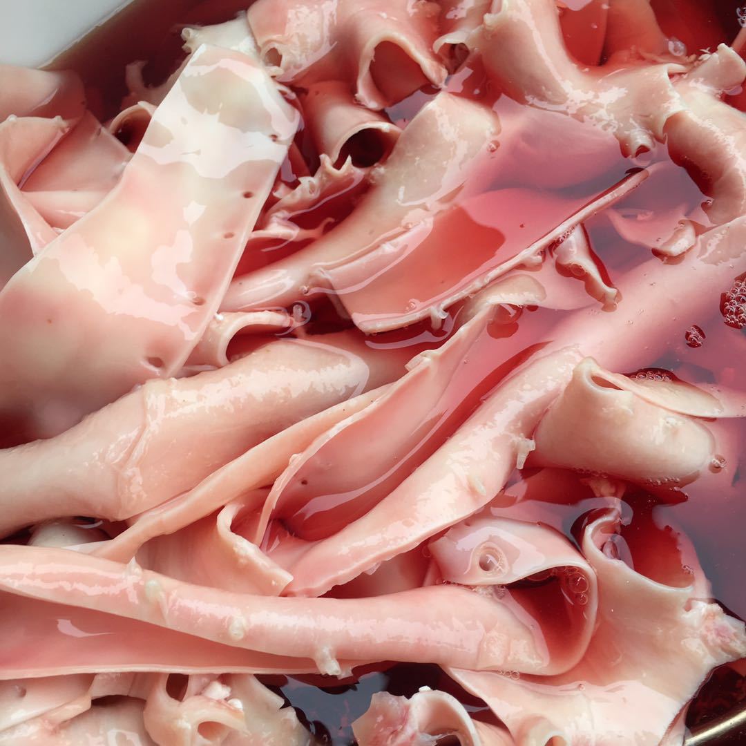 火锅食材批发水发猪黄喉黄喉批发价格