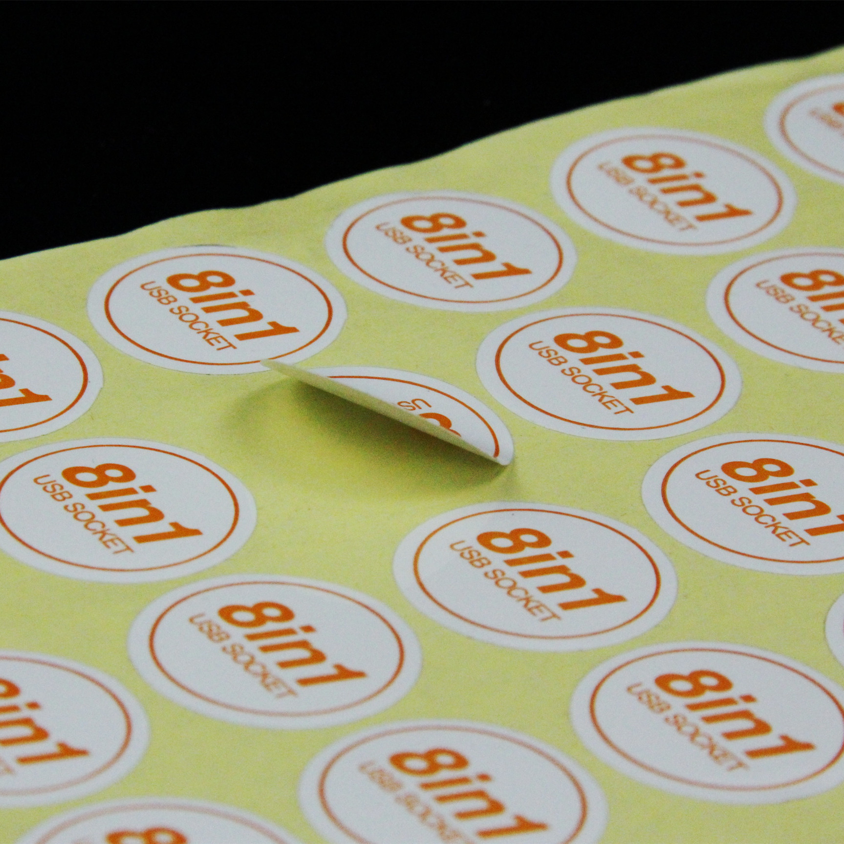 厂家批发定制不干胶标签透明pvc异性标签定制卡通贴纸印刷各规格