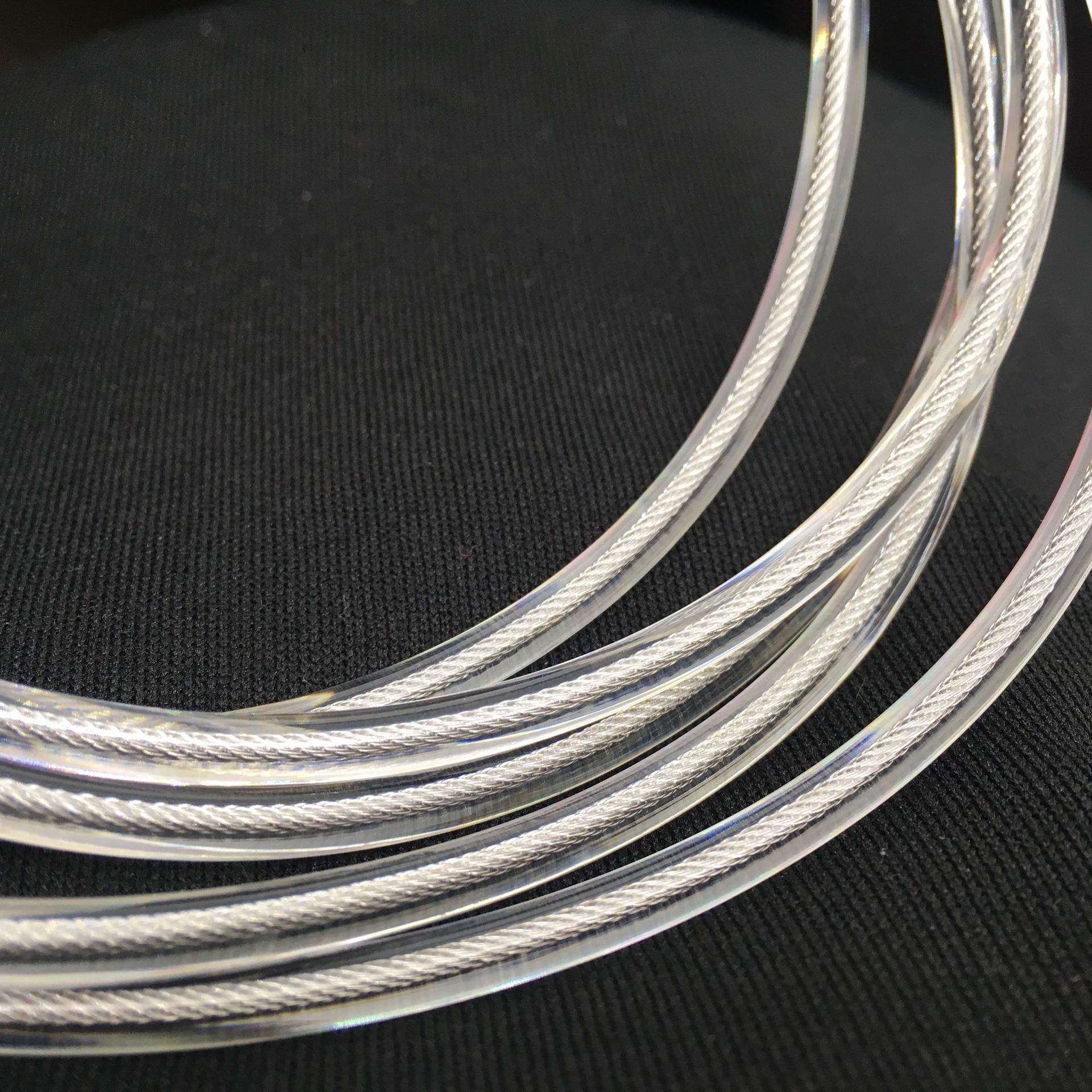 东莞国丰厂家直销 不锈钢防盗钢丝绳 包胶包塑不锈钢丝绳 可定制