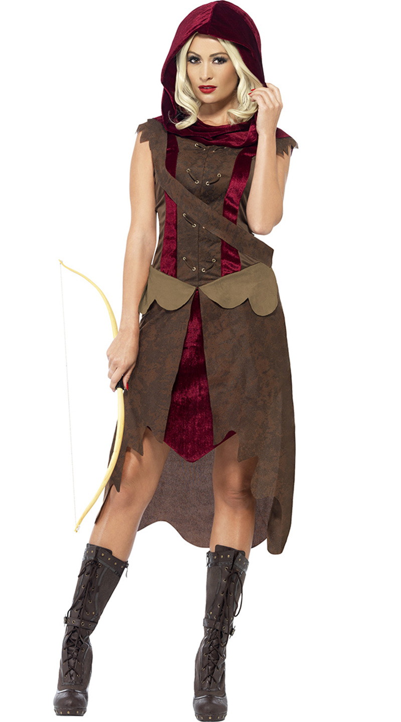 万圣节cosplay部落女战士罗马女角斗士演出服部落战神服装批发