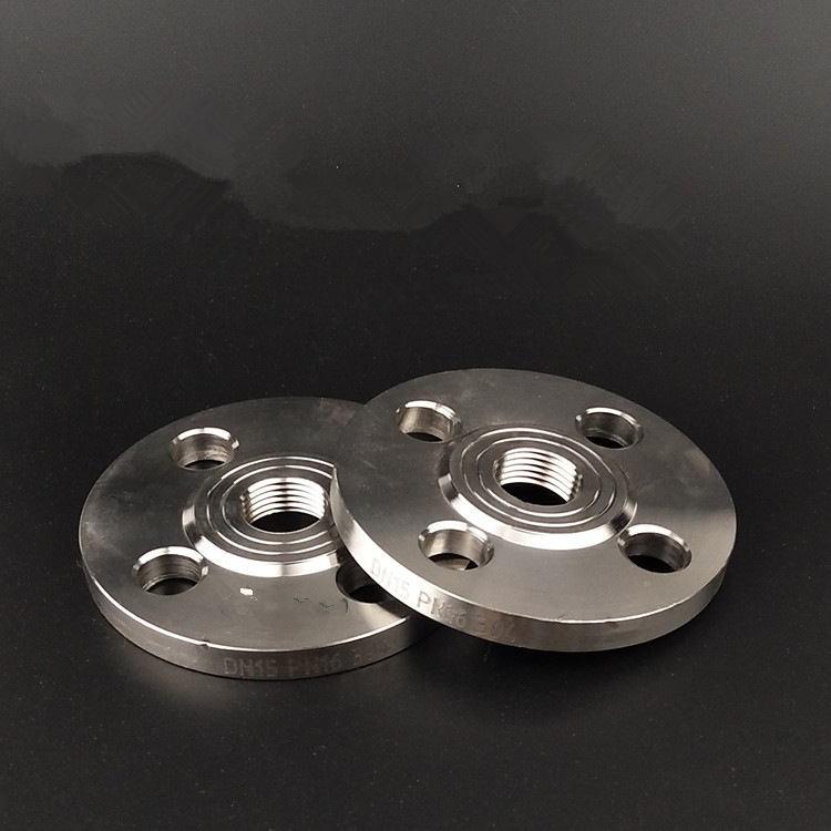 201 304 316不锈钢丝扣法兰内螺纹法兰片内牙内丝法兰盘 锻打法兰