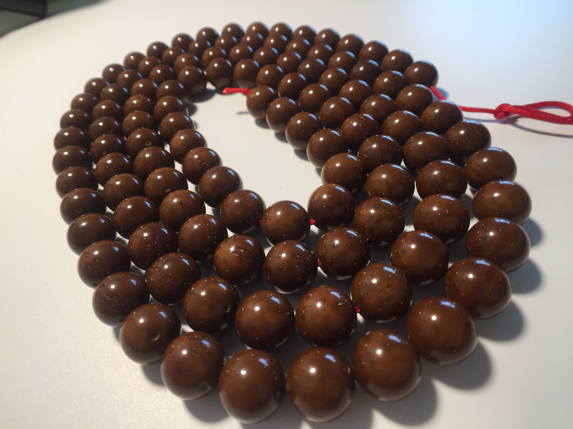 紫金鼠招财鼠菩提子11mm正圆光珠高抛108颗佛珠手持手串念珠