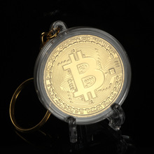 美国金币Bitcoin比特硬币比特b外国虚拟纪念币牙仙子纪念章定制