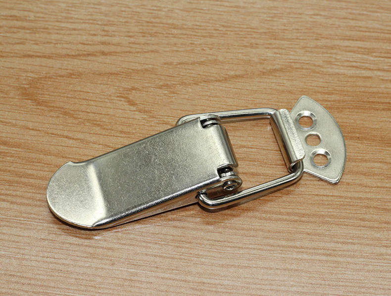 皓创厂家直销中号沙发弹簧夹箱包扁嘴锁搭扣固定家具沙发座椅插扣