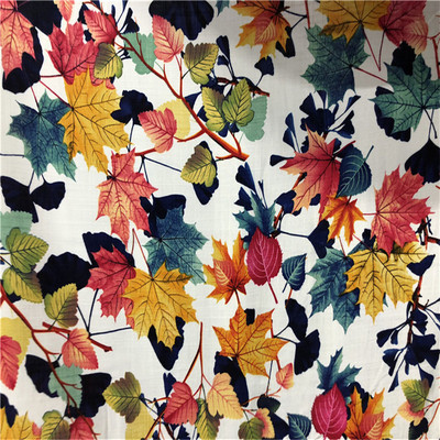 现货批发夏季芦荟棉竹节棉雕印棉绸舒香绸含香绸印花棉麻布料面料