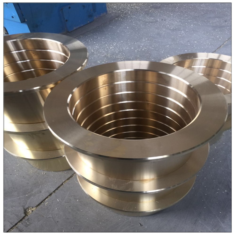 高耐磨大型qal9-4铝青铜套 铜蜗轮 耐磨铜螺母铜套 规格全