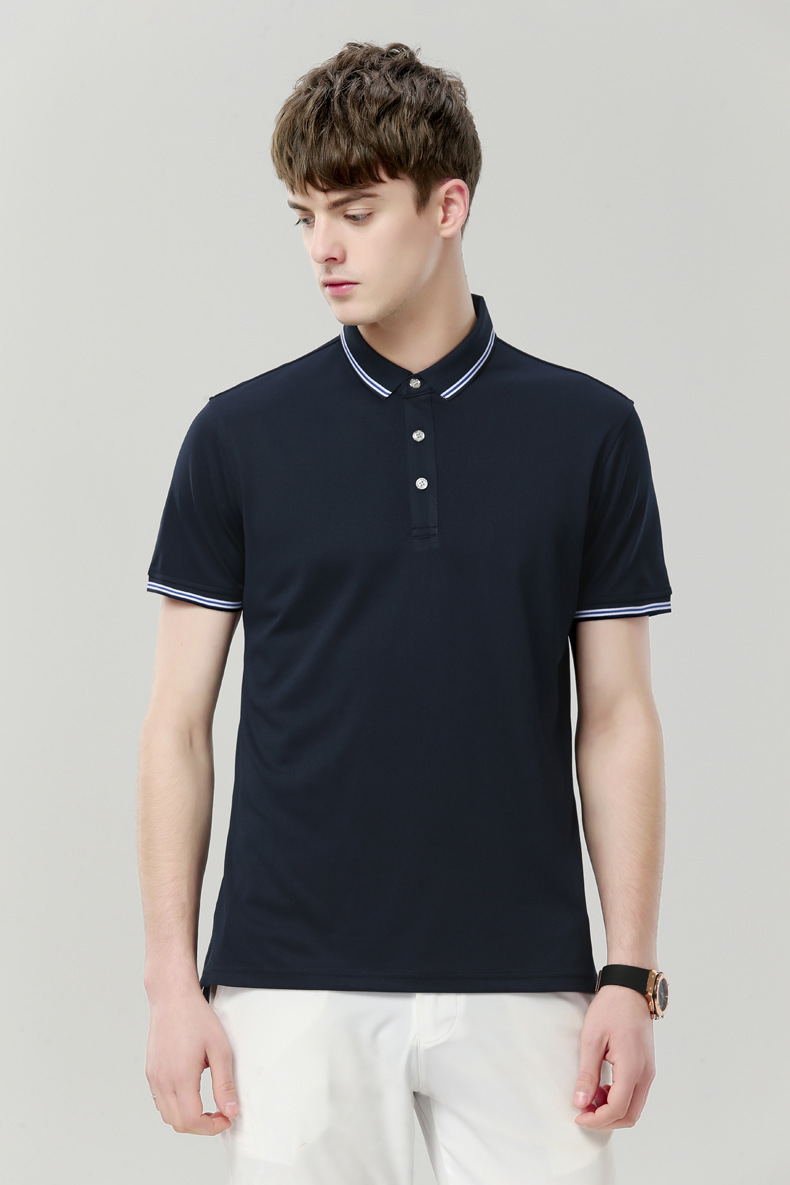 间色polo衫工作服定制t恤订做刺绣广告文化衫定做工衣厂服短袖夏