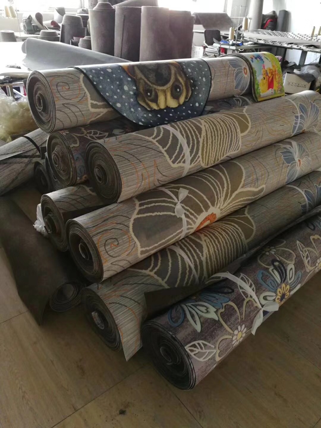 新款可裁剪家用玄关垫宫廷欧式定制地垫楼梯防滑满铺酒店走廊地毯