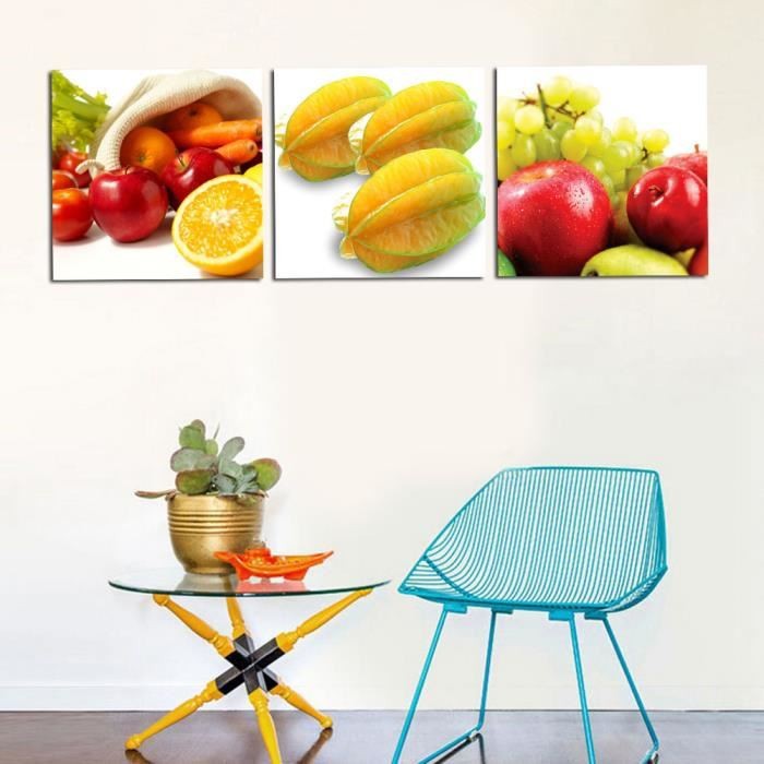 三联新鲜水果杨桃油画电脑喷绘油画厂家直销速卖通亚马逊wish画