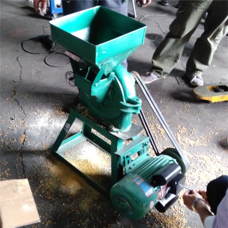 湖北齿盘打糠机 家用中药粉碎机 小钢磨磨粉机360型 厂家-报价