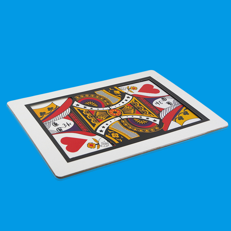 k变q跟斗牌中号kq变幻扑克牌颠倒牌舞台魔术道具魔术玩具