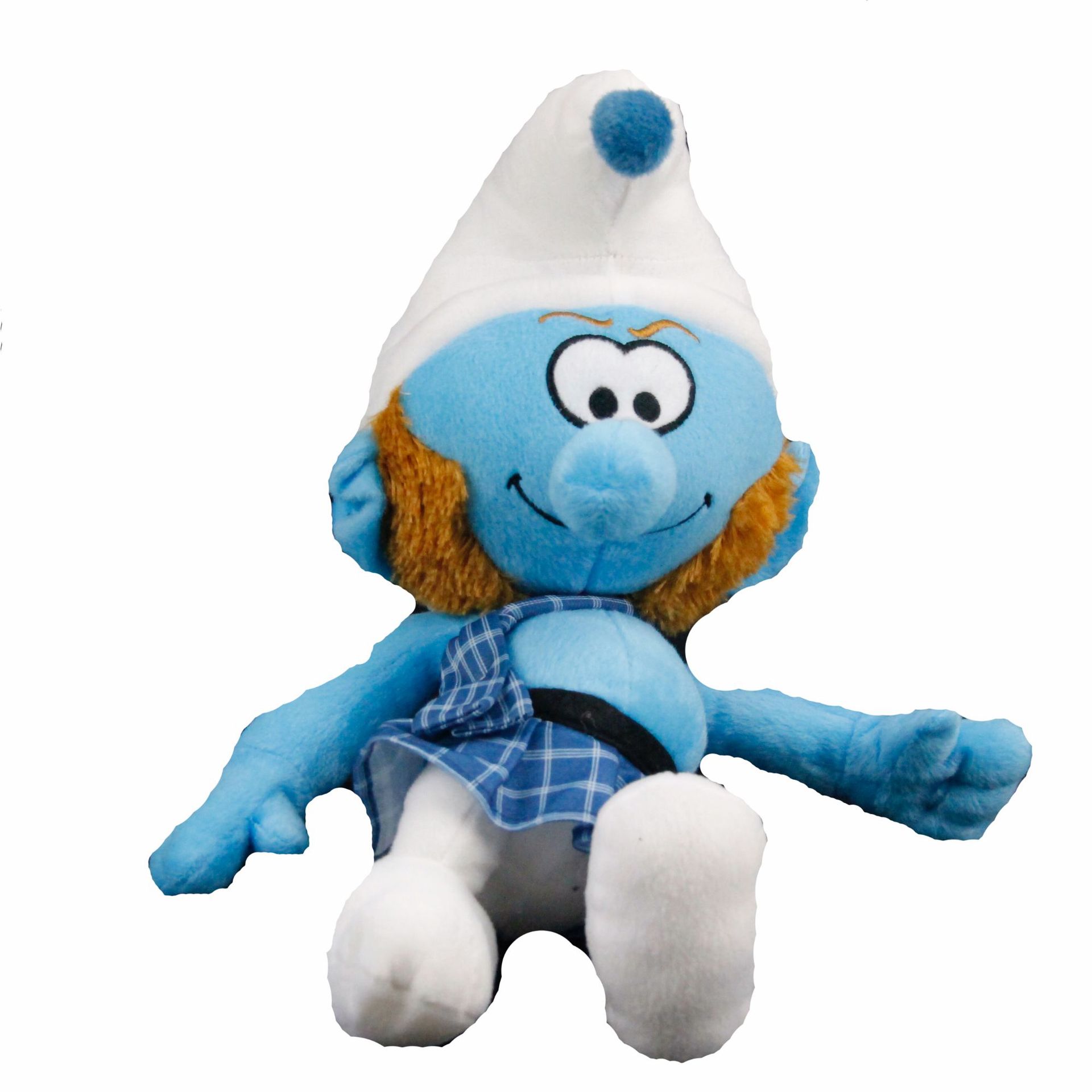 毛绒公仔,玩偶,娃娃-精灵小公仔蓝妹妹毛绒库存玩具儿童生日六一女生