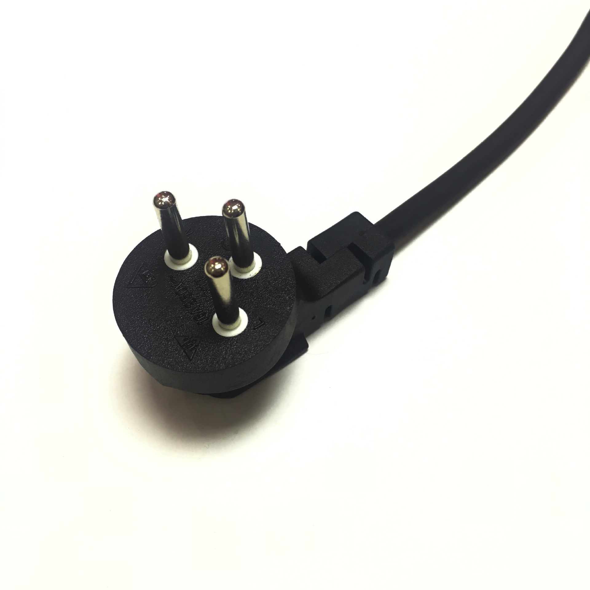 以色列认证三极防水插头 以色列标准电源插头 定制三极防水插头