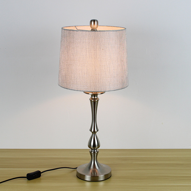 批发酒店工程客房台灯 卧室床头简约现代台灯可来图来样定制台灯