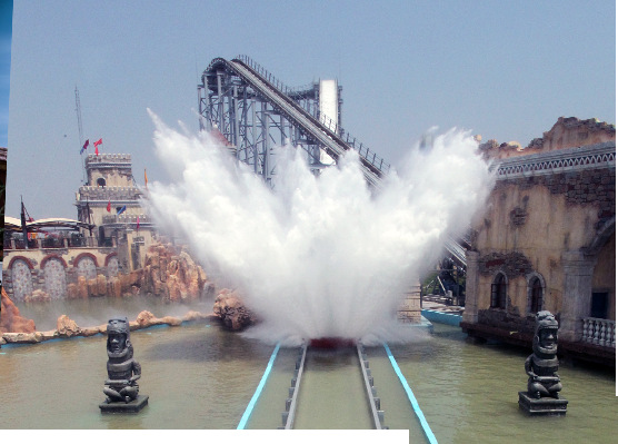 激流勇进游乐设备厂家直销大冲刺水上游乐设备大型激流勇进设备