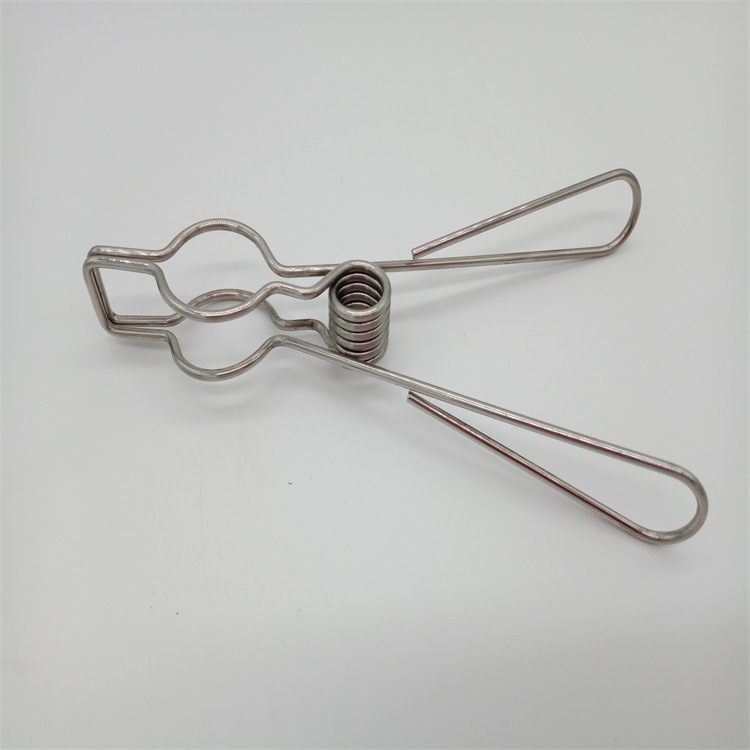 东莞厂家供应弹簧钢夹子金属长尾夹欢迎来图订做批发价