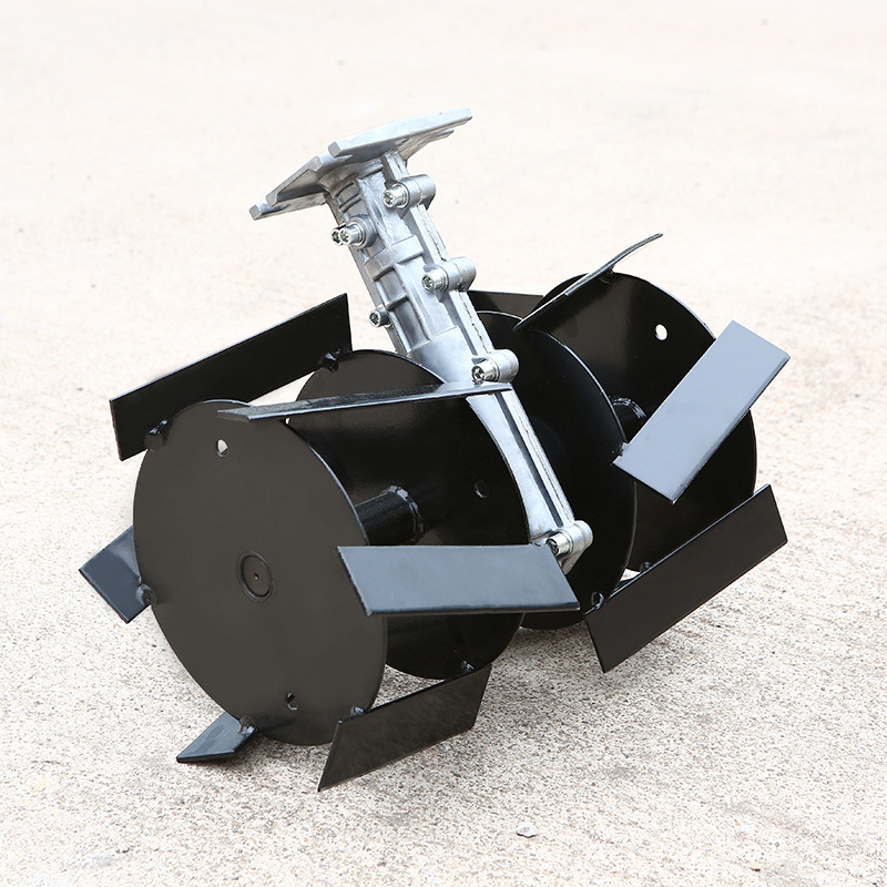 厂家直销割草机刀片除草微耕机配件 松土头除草轮松土轮现货批发