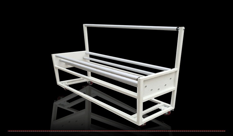 厂家供应服装厂裁剪房针梭两用型滚筒式拉布架