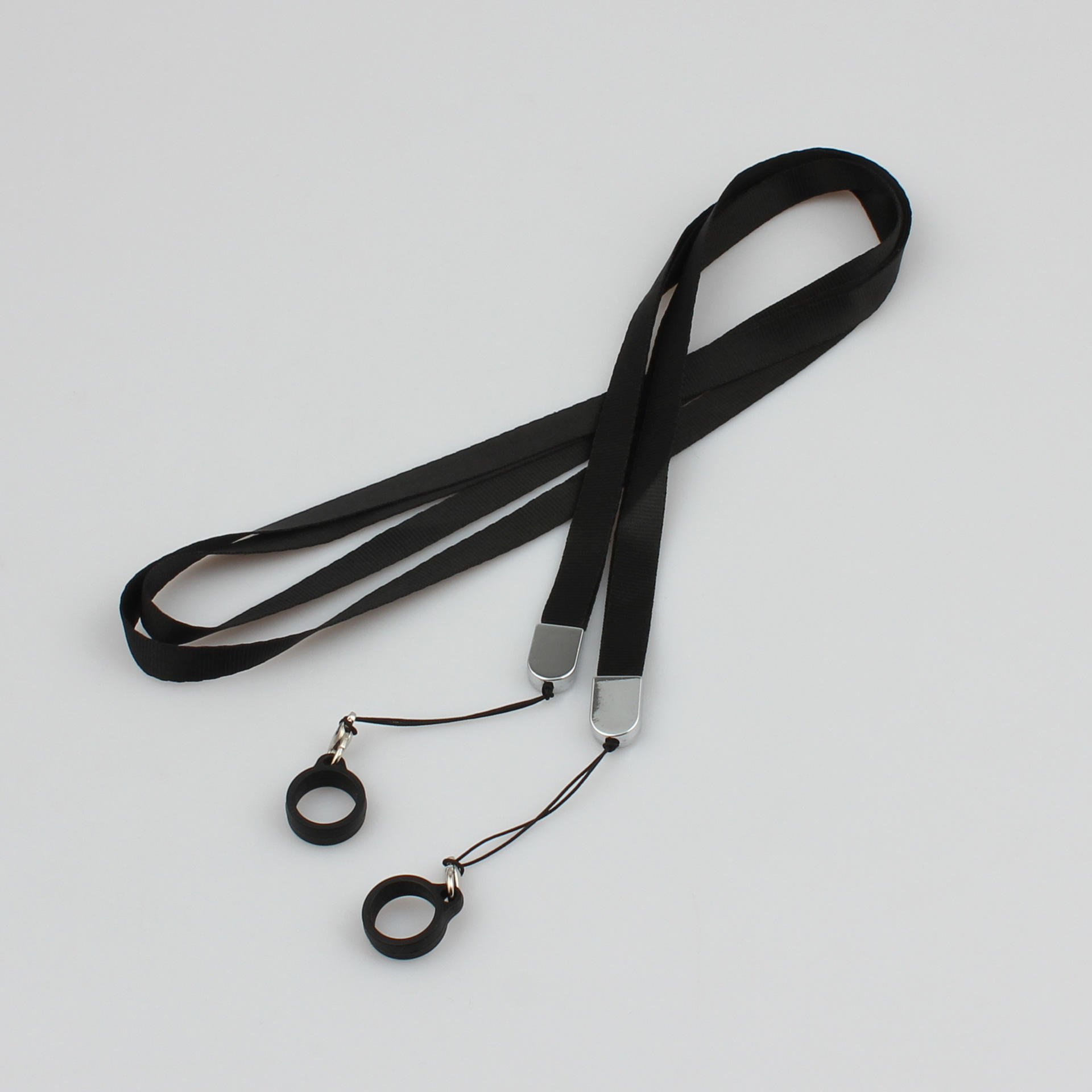 工厂定制电子烟吊绳 可携带式电子烟挂绳 金属电子烟圈防滑圈