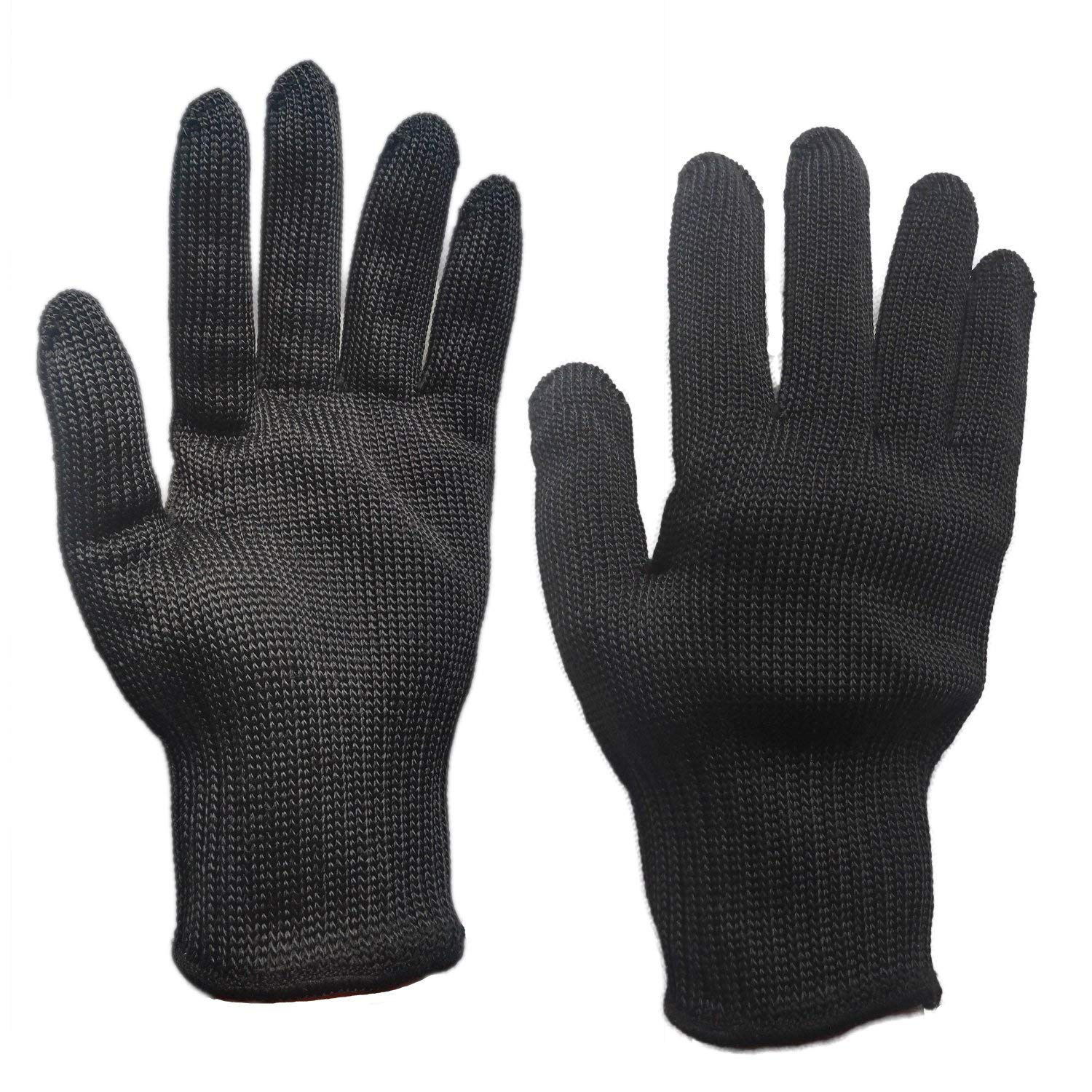 加长款5级防割不锈钢丝手套 防割护臂 护腕多功能安保防护手套