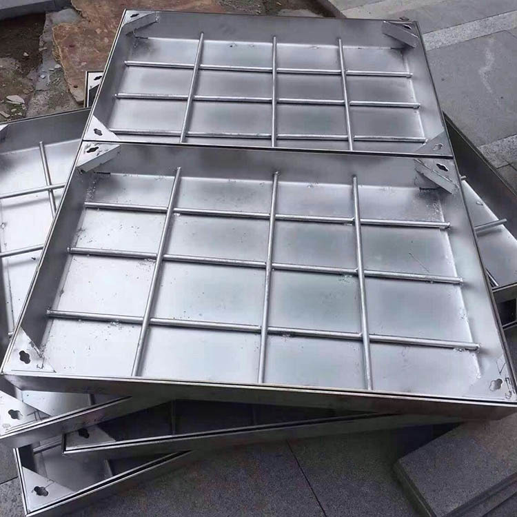 泉州不锈钢隐形井盖加工厂广场铺装下沉式装饰井盖订做量大优惠