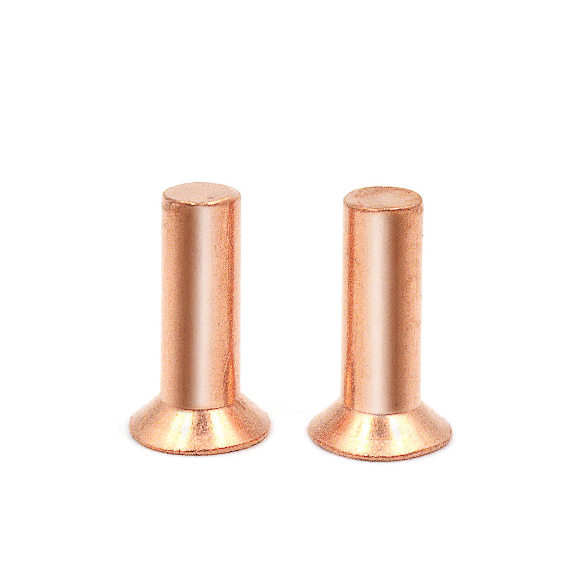 紫铜沉头实心铆钉 厂家 电路设备用 可非标定制