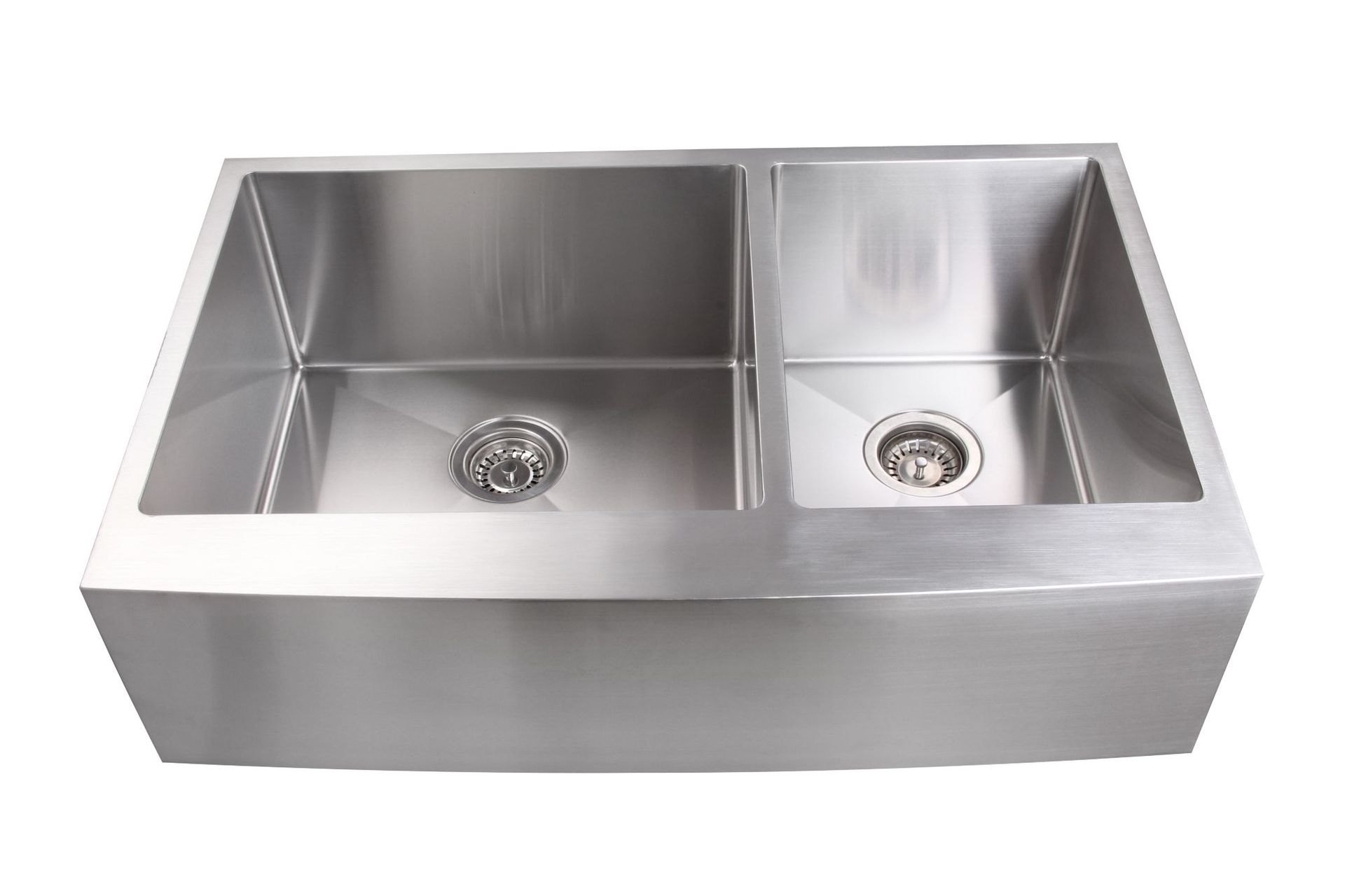 双槽水槽 高档优质高级不锈钢厨房双水槽 家用小圆角r10双槽