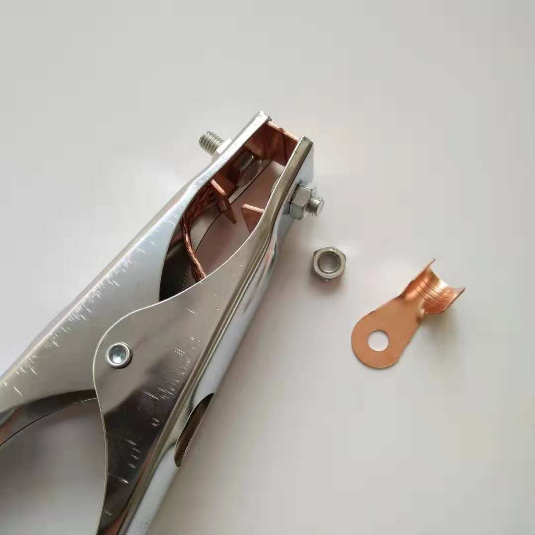 300a镀铬荷兰式地线夹 焊机地线夹 小型地线夹 电焊夹 电焊夹