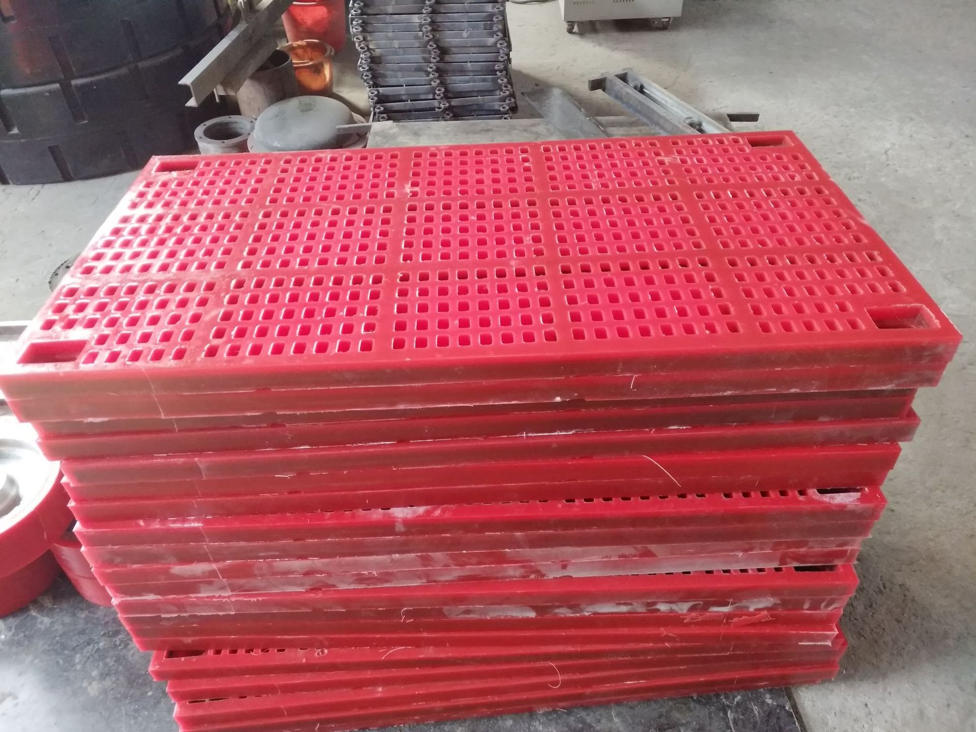 聚氨酯脱水筛板 矿用方孔聚氨酯筛板筛网 振动筛厂家直销支持定做