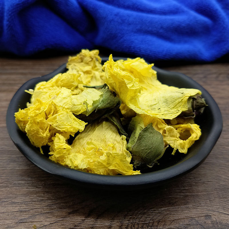 黄蜀葵花 金花葵 黄秋葵 大蜀季花 冷背药材秋葵果花500g